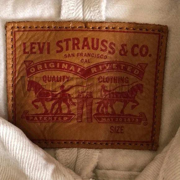 VETEMENTS x LEVIS RE-WORKED CROPPED DENIM JACKET XS *RARE* - Picture 14 of 16